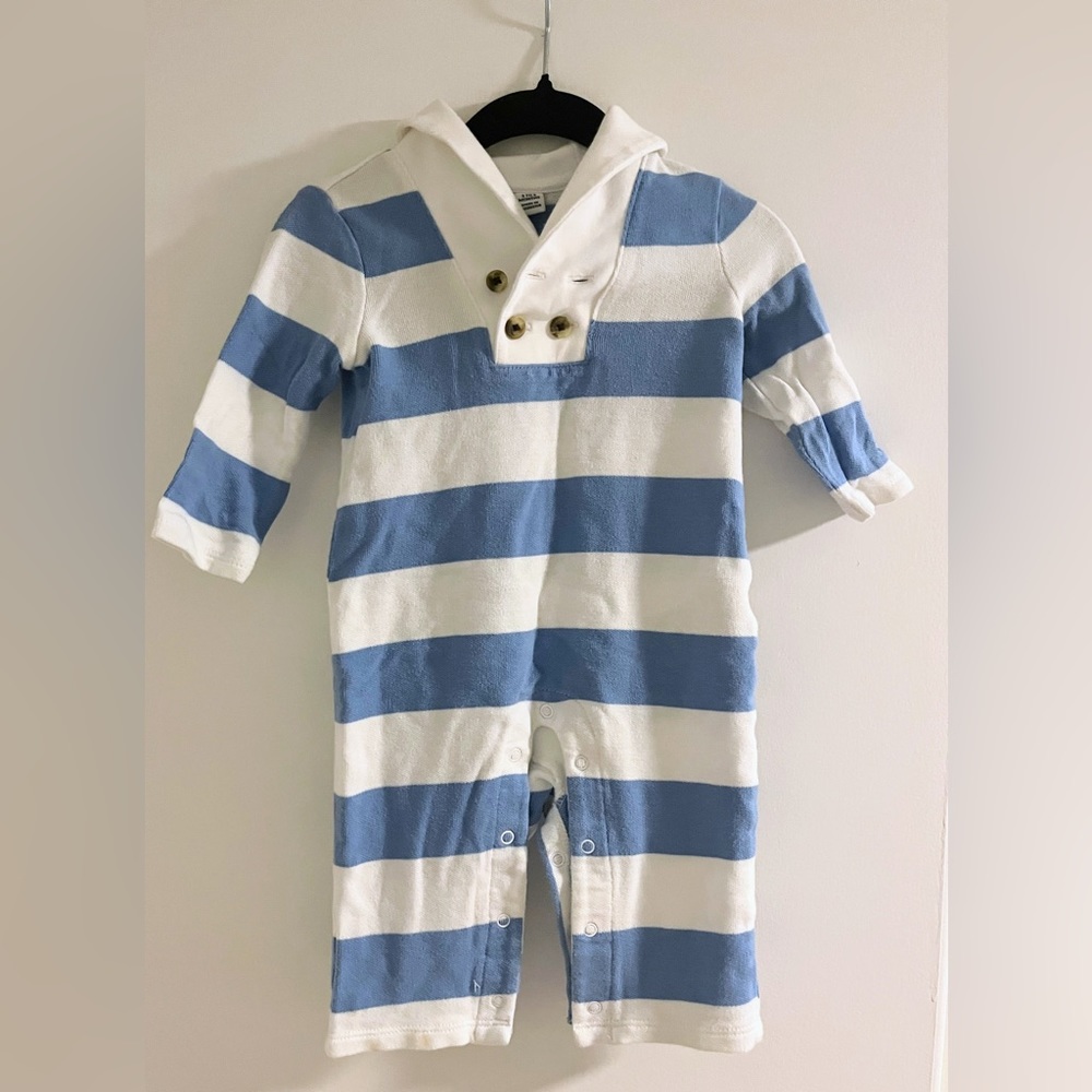 Janie and Jack boys collard one-piece